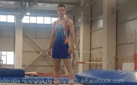 Gimnastul Alexandru Avasiloae la Campionatele Europene 4