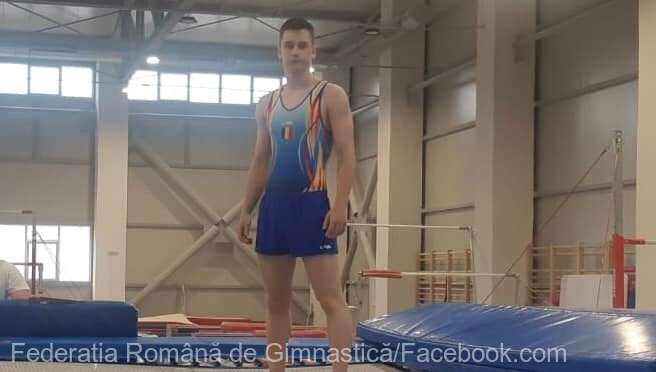Gimnastul Alexandru Avasiloae la Campionatele Europene 8